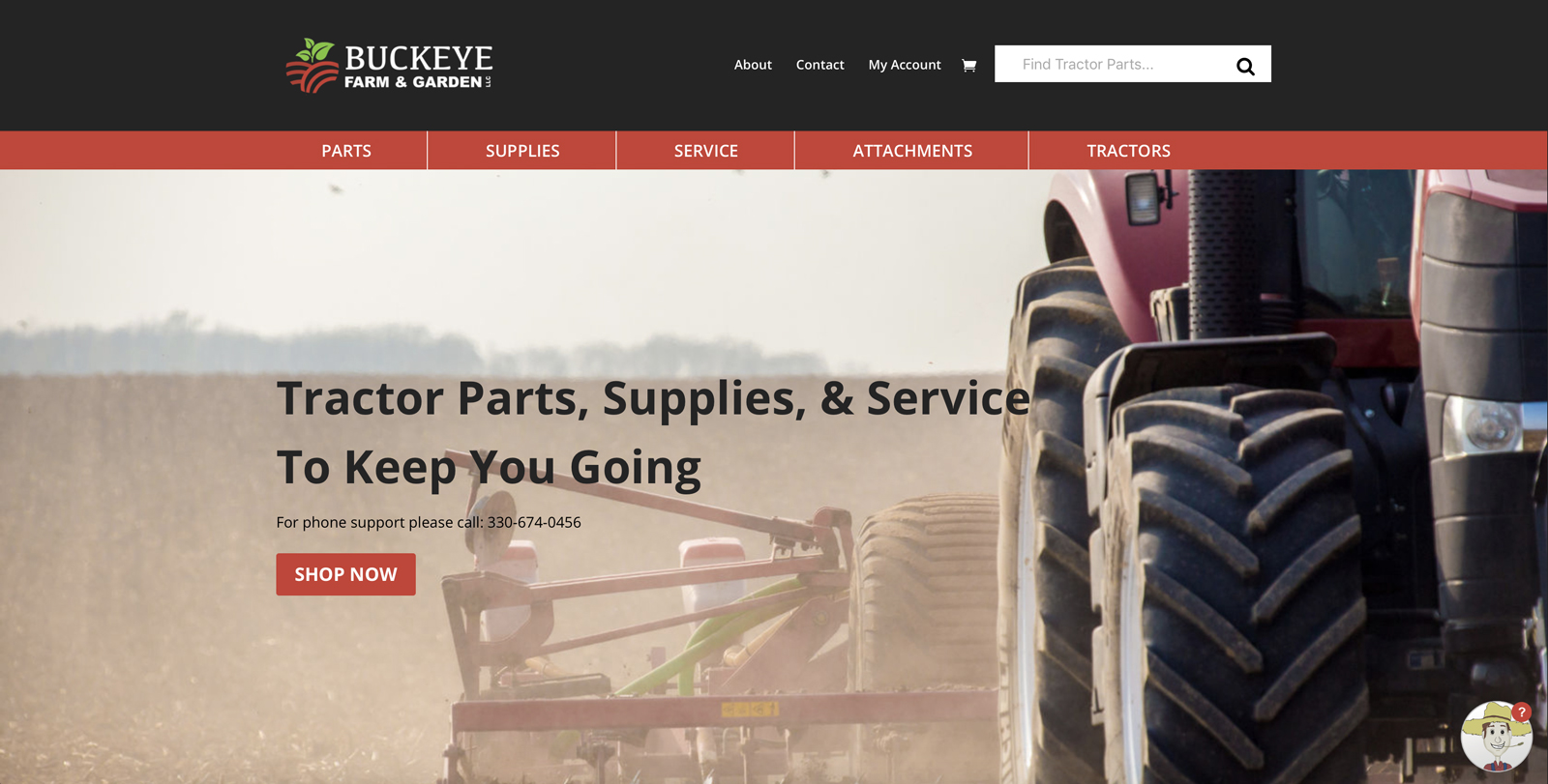 Buckeye Farm & Garden Website